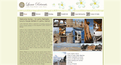 Desktop Screenshot of lamuretreats.com